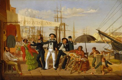 Na een lange cruise, 1857 door John Carlin