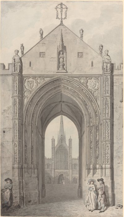 De Erpingham-poort, Norwich door John Carter