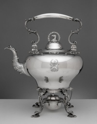 Ketel op standaard, c.1827-1843 door John Chandler Moore