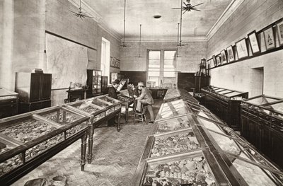 Museum, Camborne Mining school, illustratie uit 