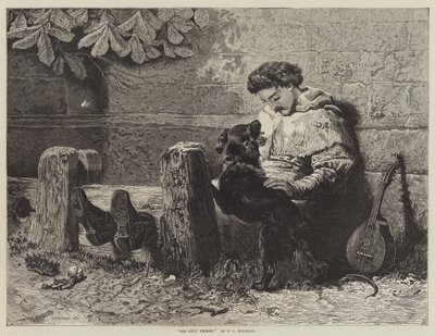 Zijn Enige Vriend door John Charles Dollman