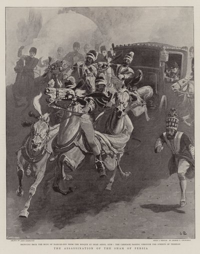 De Moord op de Sjah van Perzië door John Charlton