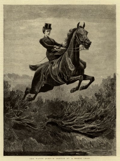 De Water Sprong, Een Schets op een Paardenshow door John Charlton