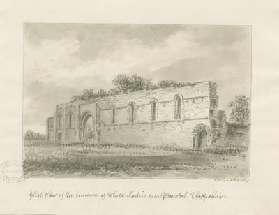 Brewood - Whiteladies Priory door John Chessell Buckler