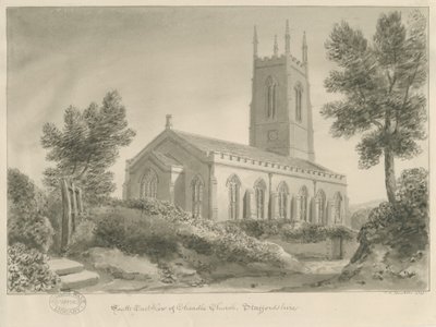 Cheadle Kerk door John Chessell Buckler
