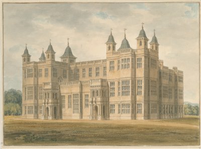 Essex - Audley End, 1811 door John Chessell Buckler