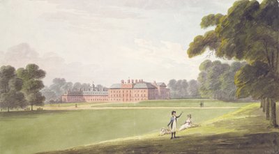 Kensington Paleis door John Chessell Buckler