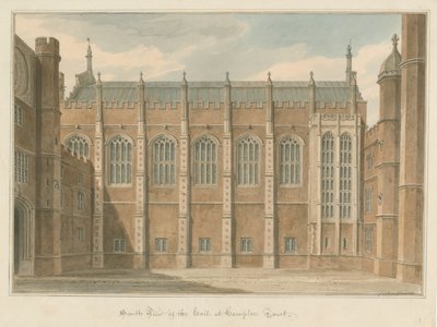 Middlesex - Hampton Court door John Chessell Buckler