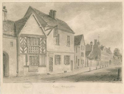 Tean - Dorpsstraat door John Chessell Buckler