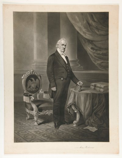 James Buchanan door John Chester Buttre
