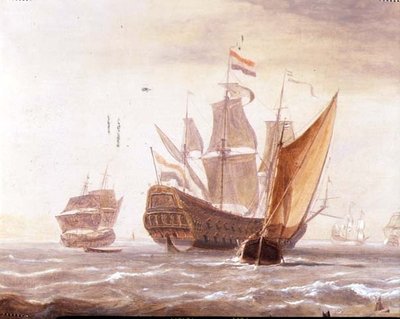 Nederlandse Oorlogsschepen door John Christian Schetsky