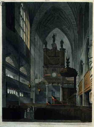 Interieur van de Abdij, uit 
