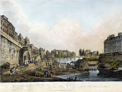 Parijs: Vue du Pont Notre-Dame - in 