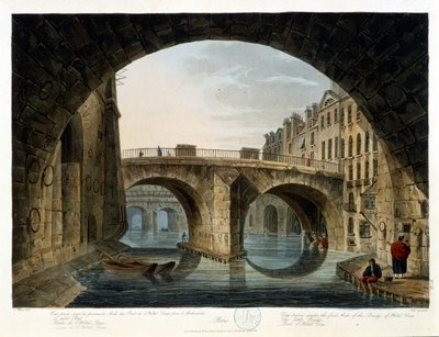 Parijs: de kleine brug - in 