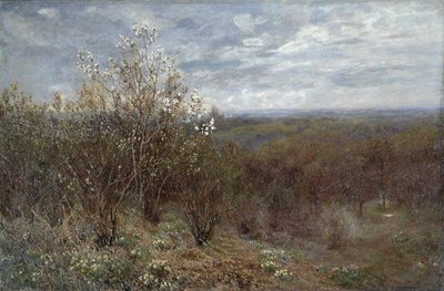 Lente in de Vallei door John Clayton Adams