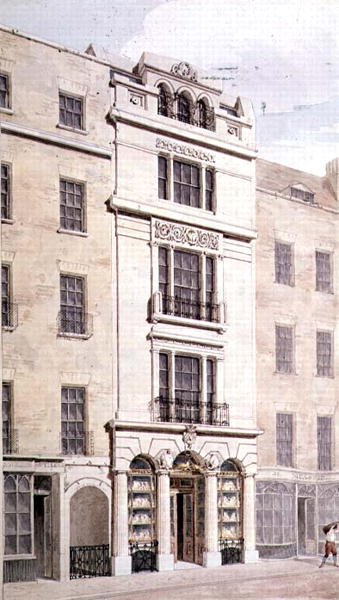 Rundell, Bridge en Rundell, 32 Ludgate Hill, 1826 door John Clement Meade
