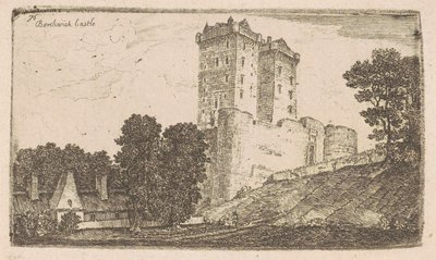 Borthwick Castle door John Clerk, of Eldin
