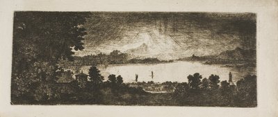 Stirling vanaf Kinnsill door John Clerk of Eldin