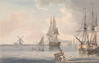Deptford Werf, Kent door John Cleveley the Younger