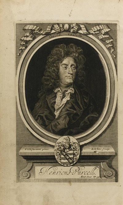 Portret van de componist Henry Purcell 1659-1695, 1702 door John Closterman