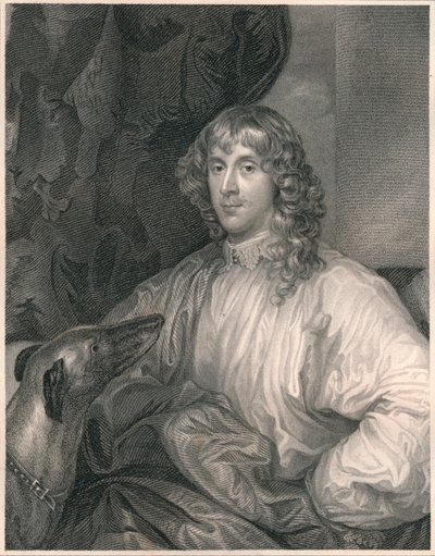 James Stuart, Hertog van Richmond, c1640, vroeg-midden 19e eeuw door John Cochran