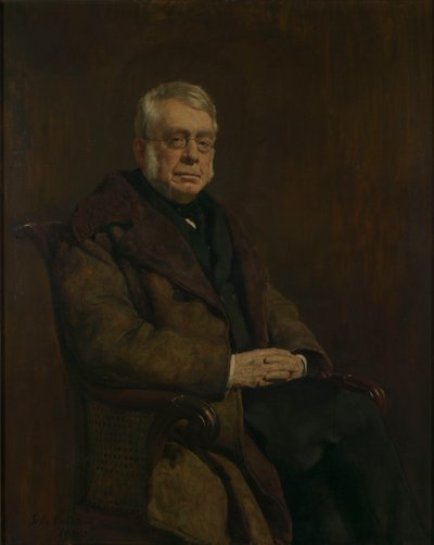 Portret van Sir George Biddell Airy door John Collier