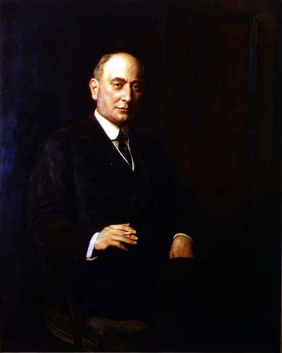 Portret van Sir Landon Ronald door John Collier