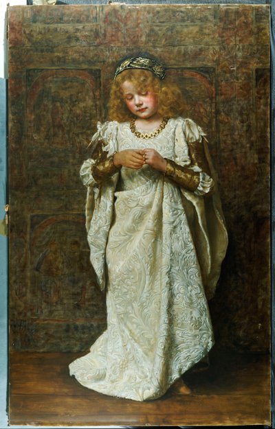 De Kinderbruid, 1883 door John Collier