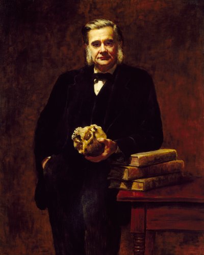 Thomas Huxley (1825-95) 1883 door John Collier