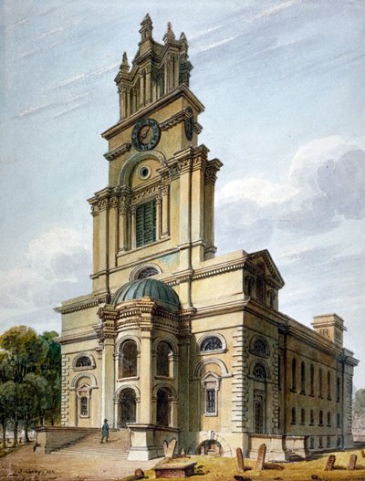 Kerk van St Anne, Limehouse, Londen door John Coney