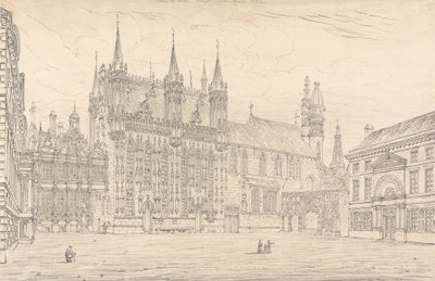 Stadhuis, Brugge door John Coney