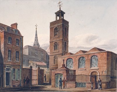 Noordaanzicht van de Kerk van St James, Duke