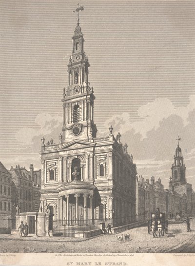 St. Mary Le Strand door John Coney