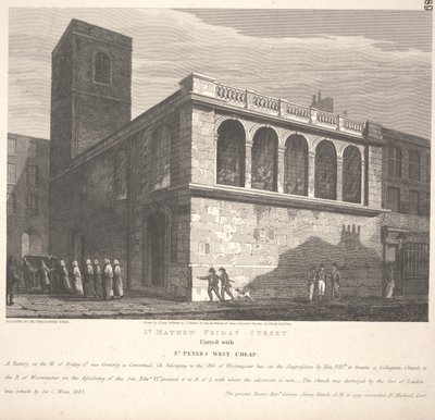 St. Mathew Friday Street door John Coney