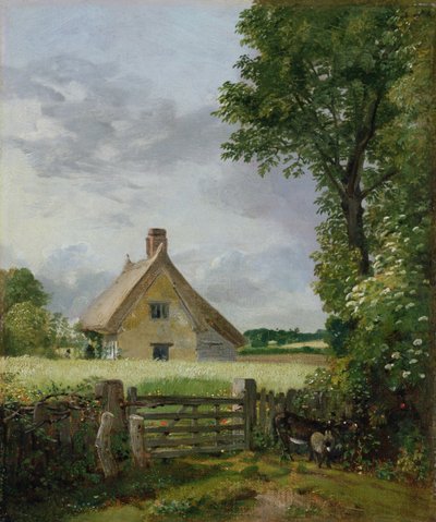 Een Cottage in een Korenveld door John Constable