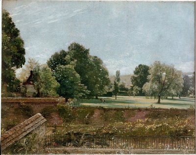 Een uitzicht op Salisbury, vanuit de bibliotheek van het huis van aartsdiaken Fisher door John Constable