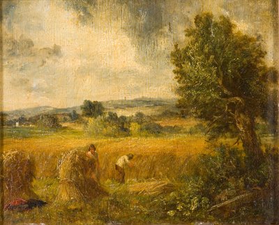 Een korenveld, 1796-1837 door John Constable