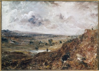 Branch Hill Pond, Hampstead door John Constable