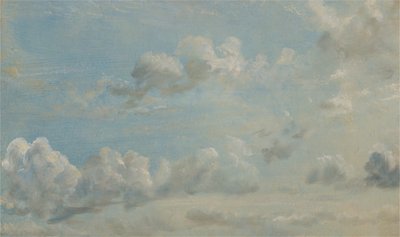 Wolkstudie door John Constable