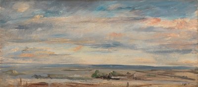 Wolkstudie, vroege ochtend, kijkend naar het oosten vanaf Hampstead door John Constable