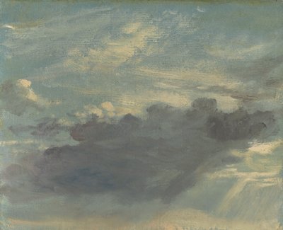 Wolkstudie, ca. 1821-22 door John Constable