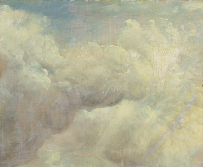 Wolkstudie, c.1821 door John Constable