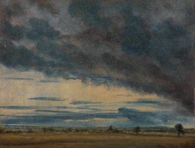Wolkstudie, ca. 1821 door John Constable