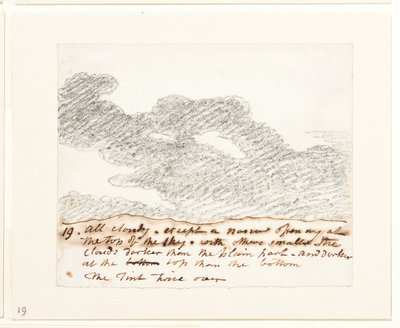 Wolkstudie (naar Alexander Cozens