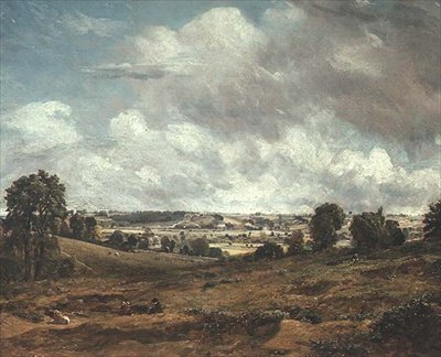 Dedham Vale vanuit East Bergholt door John Constable