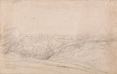 Dedham Vale vanuit Langham door John Constable