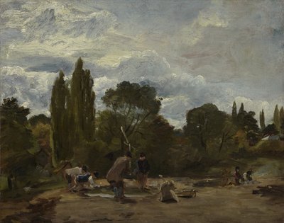 Dorsende Knolkoppen, East Bergholt door John Constable