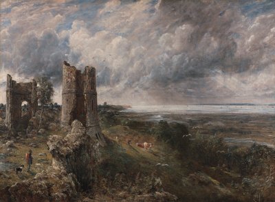 Hadleigh Kasteel, De Monding van de Theems--Ochtend na een Stormachtige Nacht door John Constable