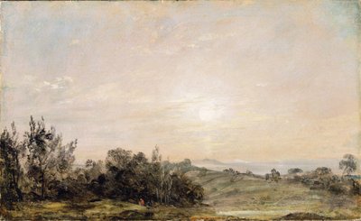 Hampstead Heath, kijkend naar Harrow door John Constable