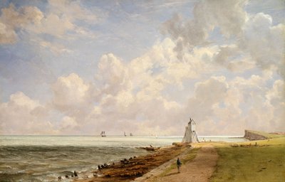 Vuurtoren van Harwich door John Constable
